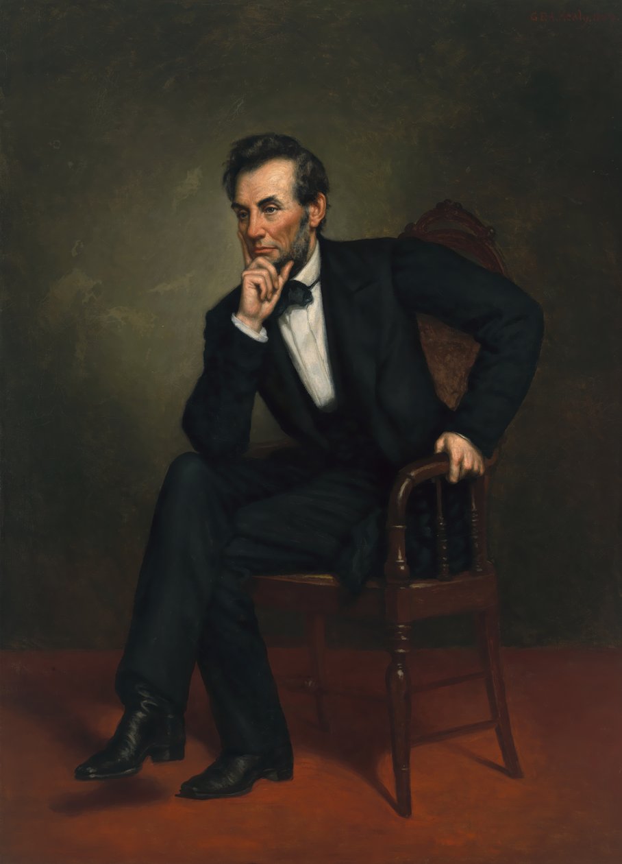 Abraham Lincoln av George Peter Alexander Healy