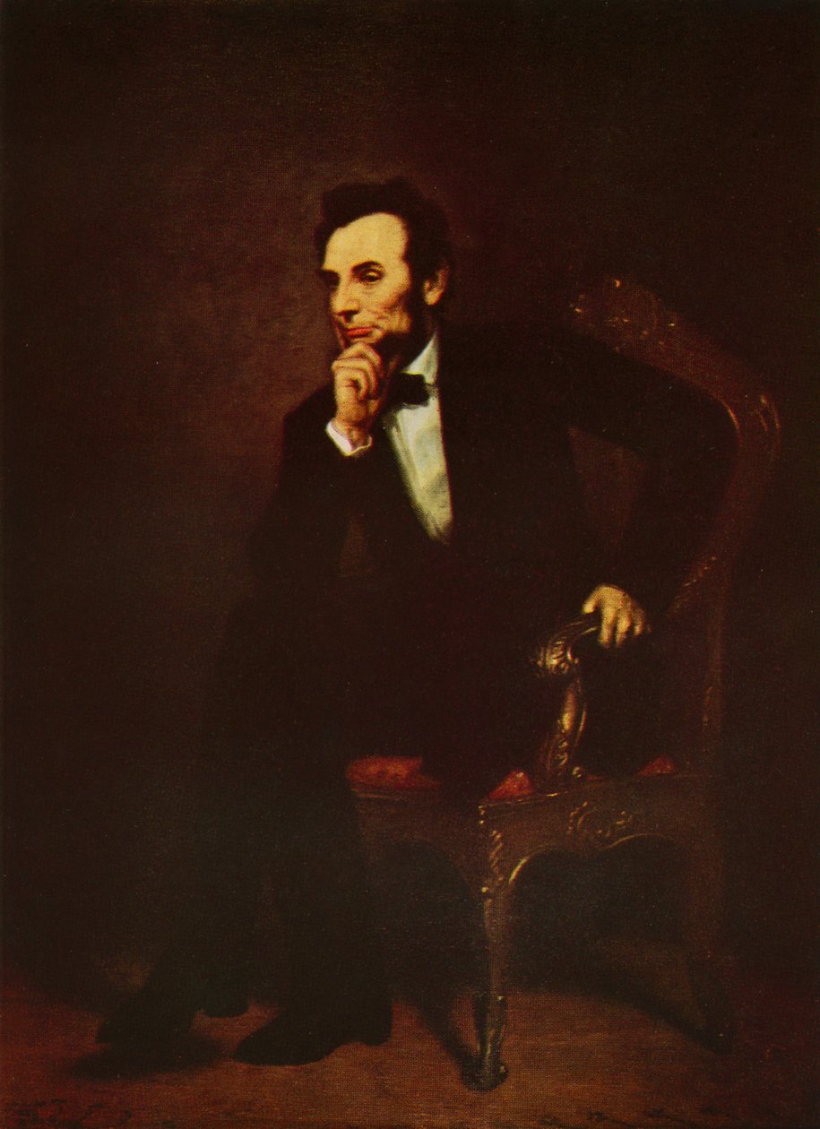 Abraham Lincoln af George Peter Alexander Healyswed av George Peter Alexander Healy