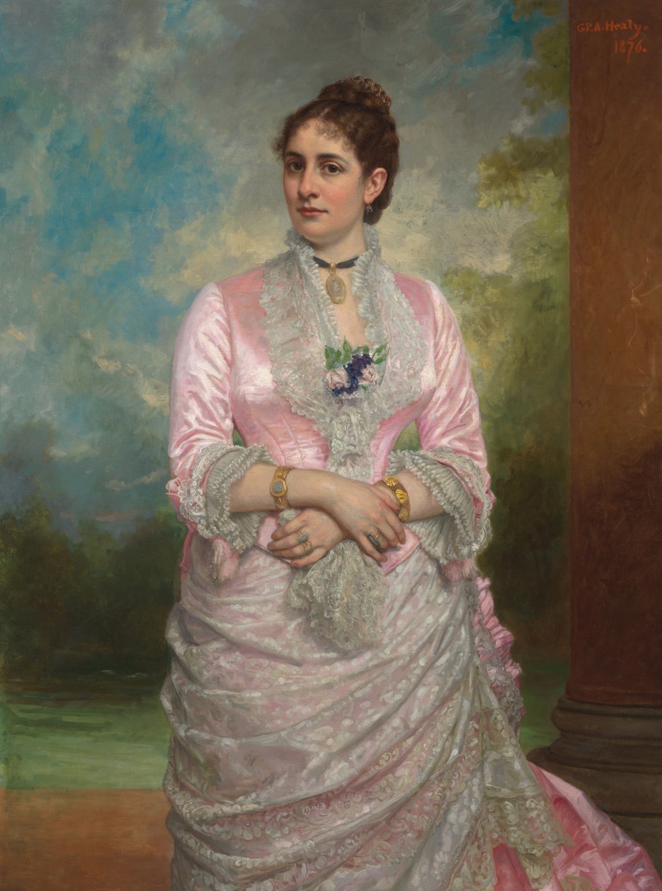Delia Spencer Caton Field av George Peter Alexander Healy