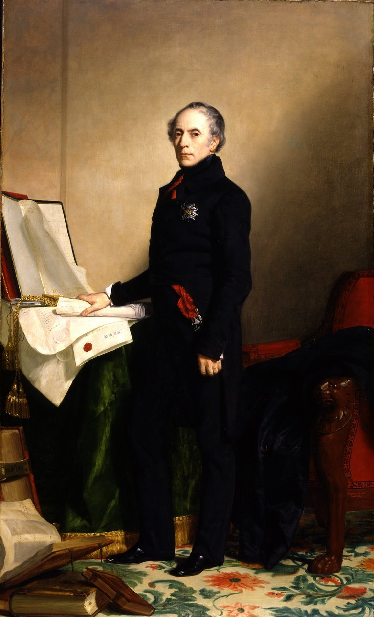 Francois Pierre Guillaume Guizot av George Peter Alexander Healy