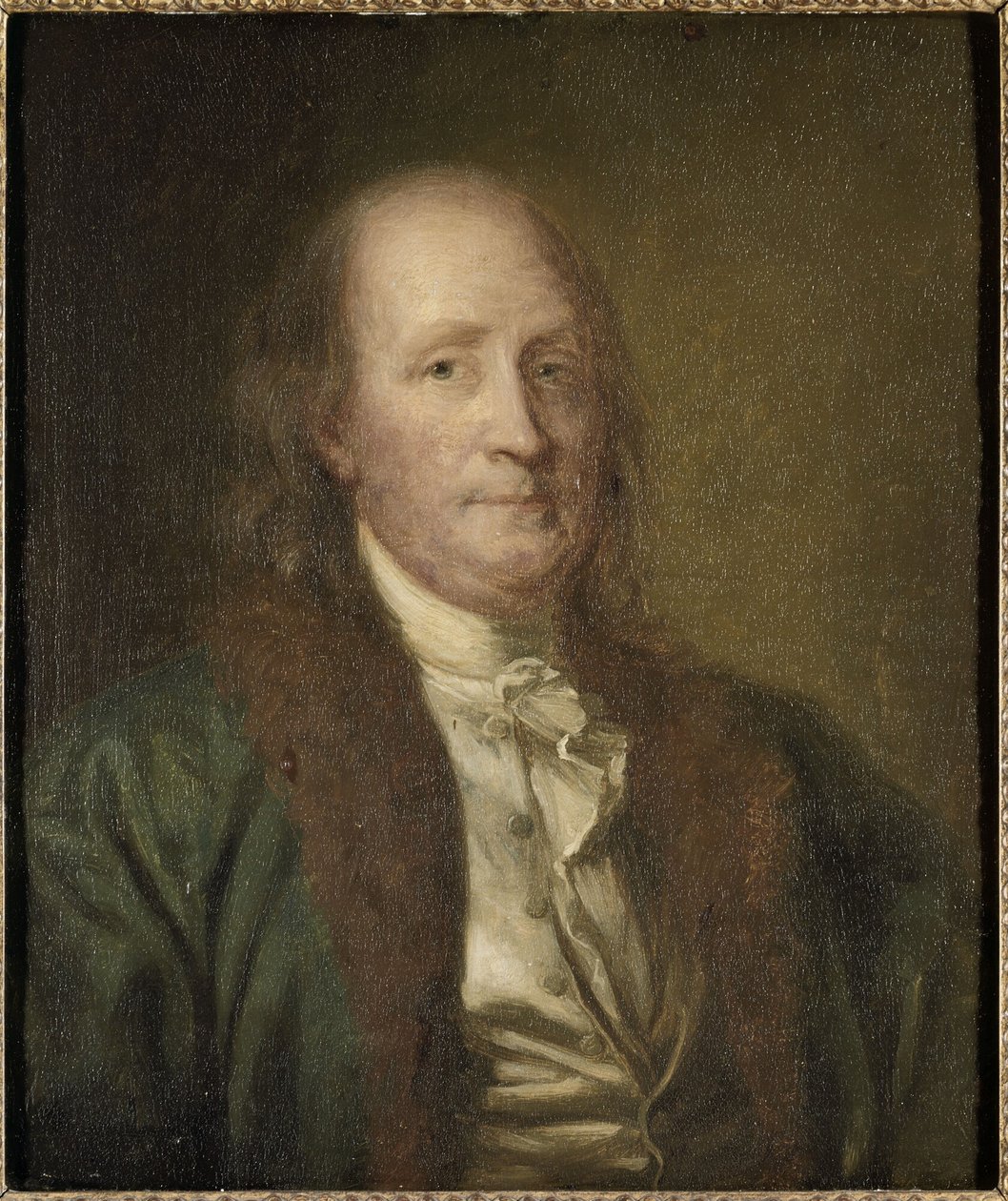 Franska:  Benjamin Franklin (1706-1790) Benjamin Franklin (1706-1790) av George Peter Alexander Healy