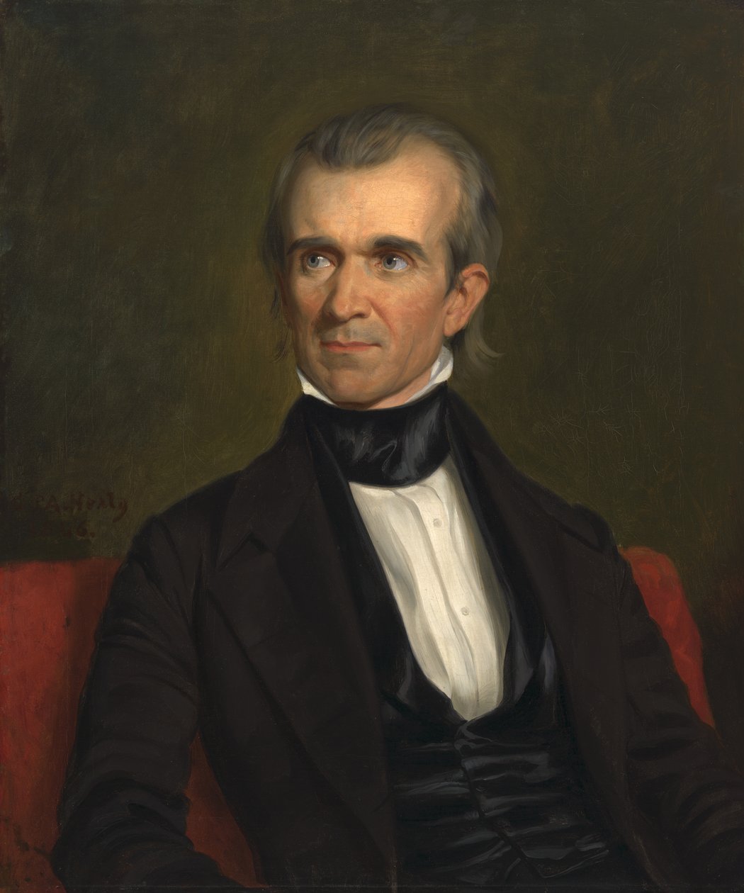James Knox Polk av George Peter Alexander Healy