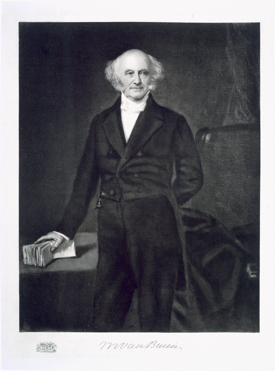 Martin Van Buren, USA:s 8:e president, pub. 1901 (fotogravyr) av George Peter Alexander Healy