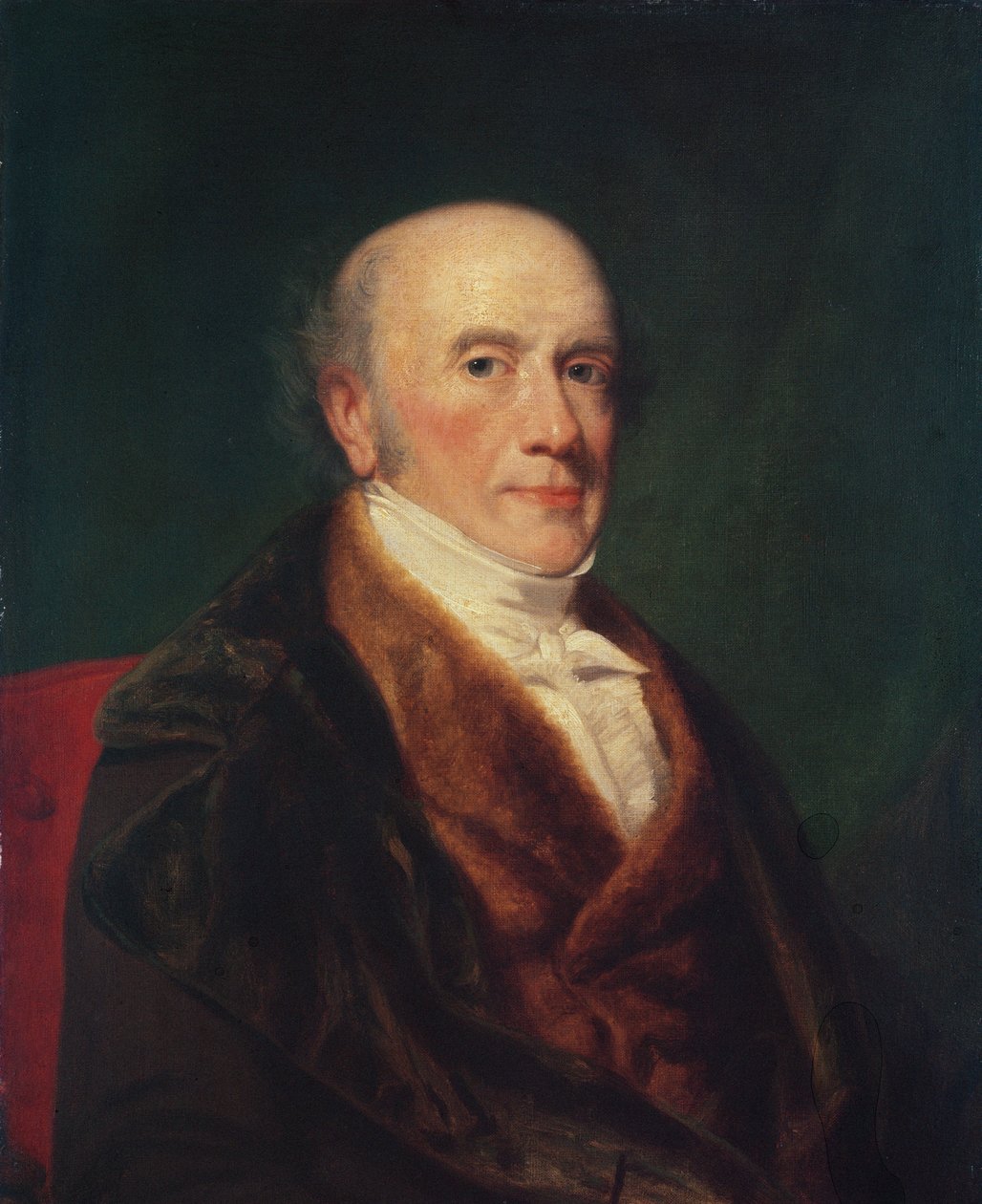 Porträtt av Alexander Baring, Lord Ashburton (1774-1848), 1842 av George Peter Alexander Healy