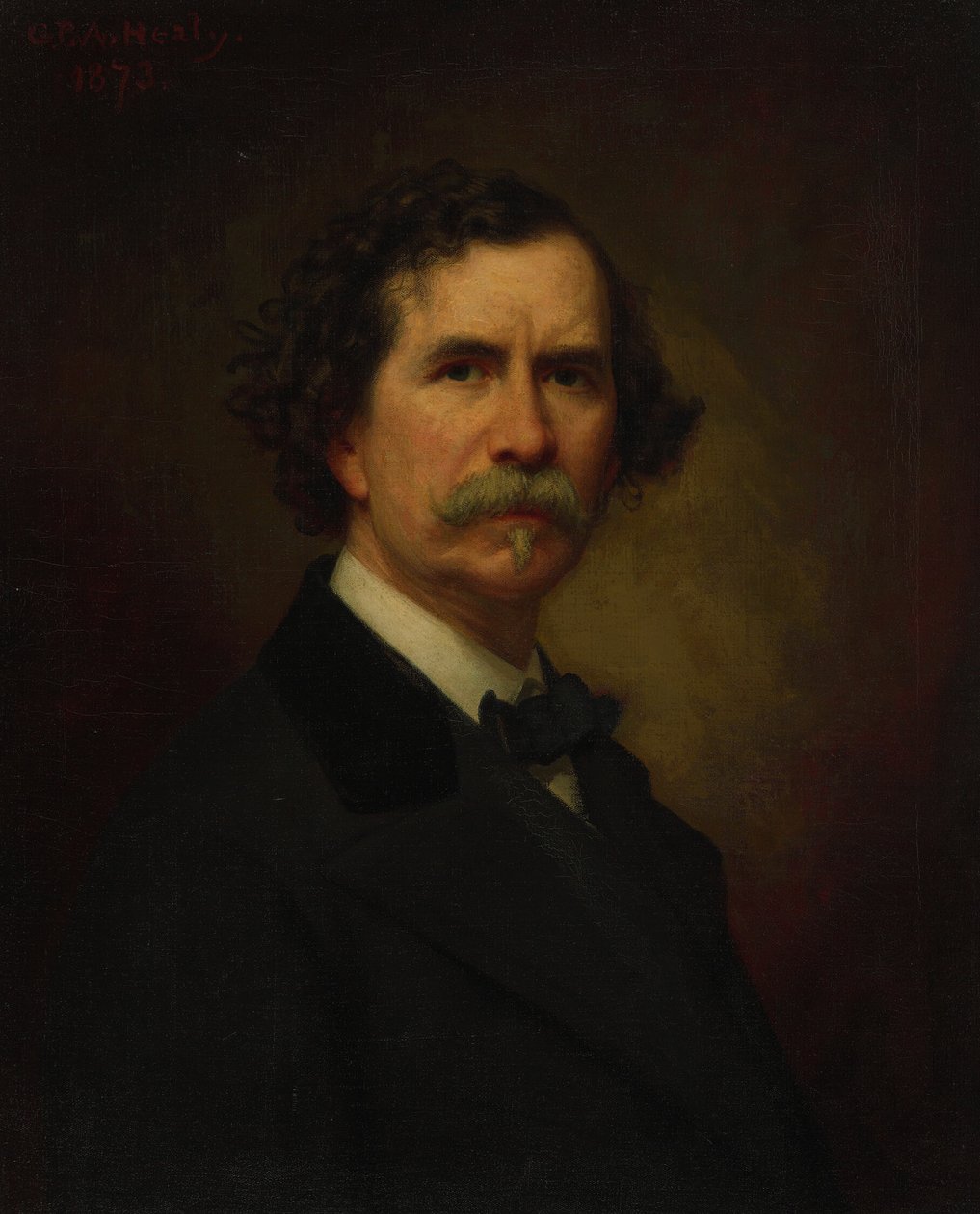 Självporträtt av George Peter Alexander Healy