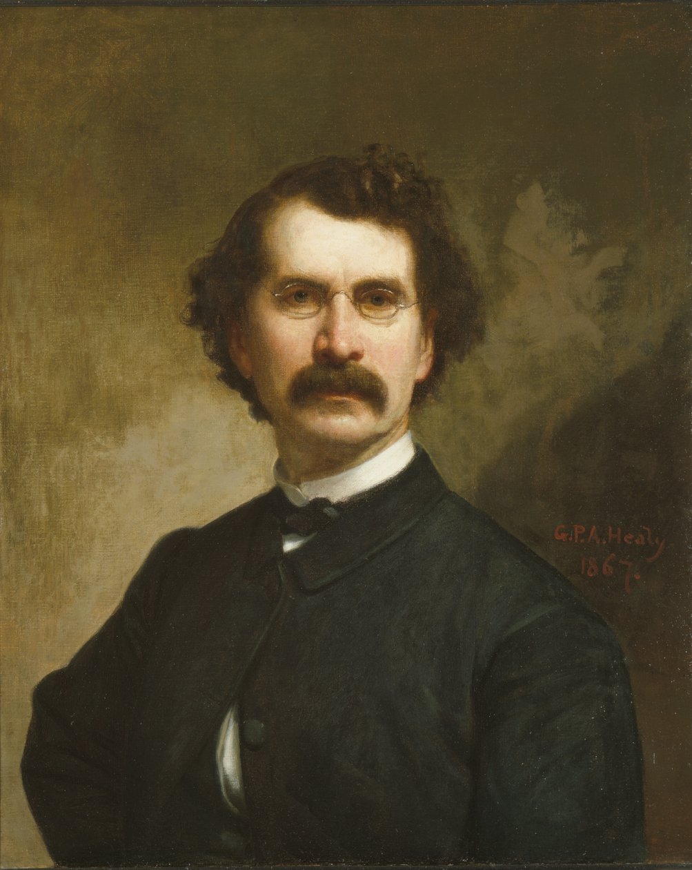 Självporträtt, 1867 av George Peter Alexander Healy