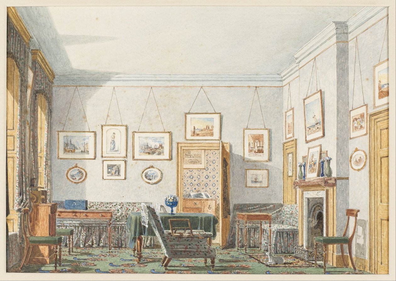 George James Drummonds rum i Oxford, 1853 av George Pyne