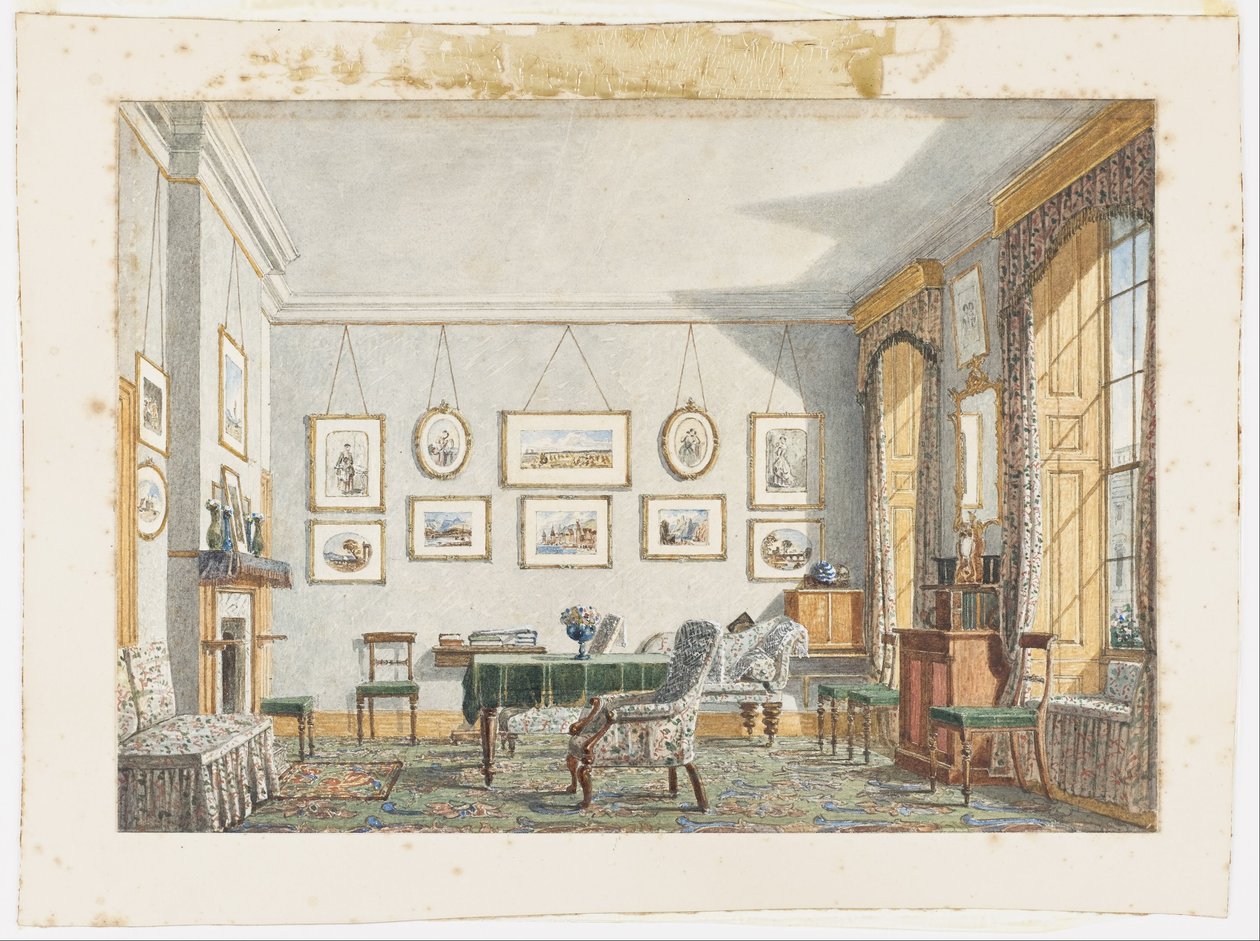 George James Drummonds rum i Oxford, 1853 av George Pyne