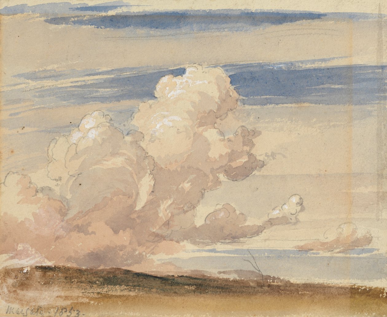 Margate, Great Cloud av George Richmond