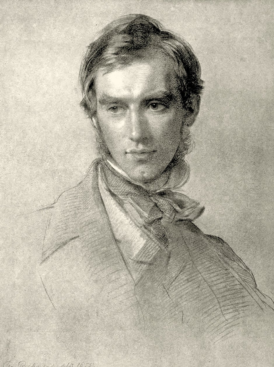 Porträtt av Sir Joseph Dalton Hooker. 1855 (Grafit på papper) av George Richmond