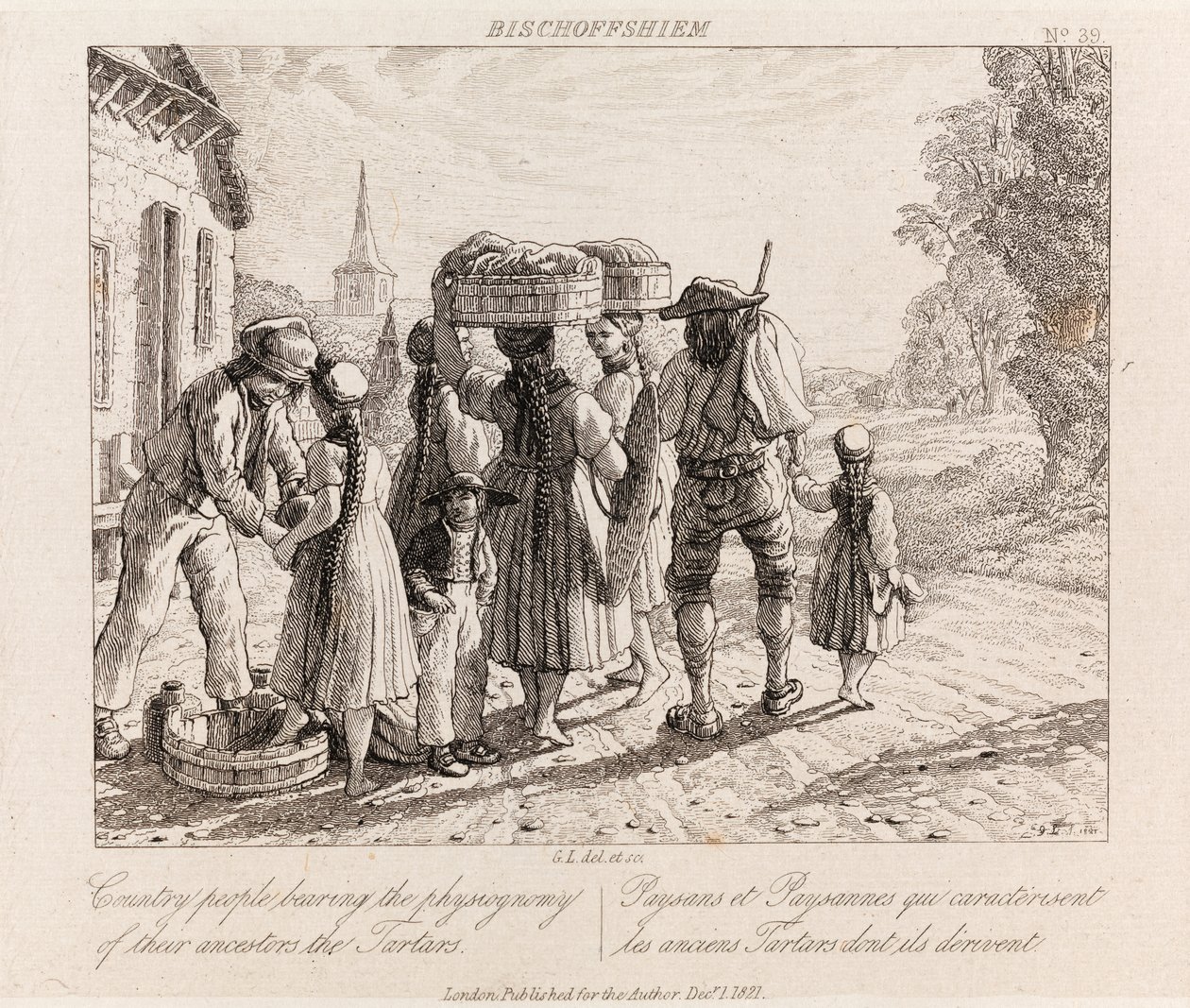 Bischoffshiem, ca 1821 (etsning) av George Robert Lewis