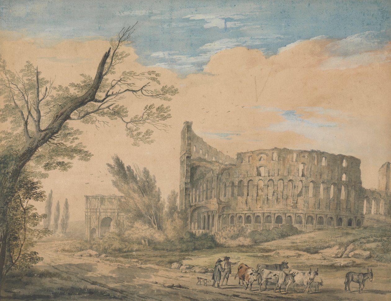 Colosseum, Rom av George Robertson