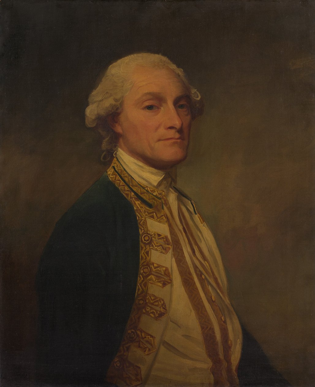 Amiral Sir Chaloner Ogle 1726-1816. av George Romney