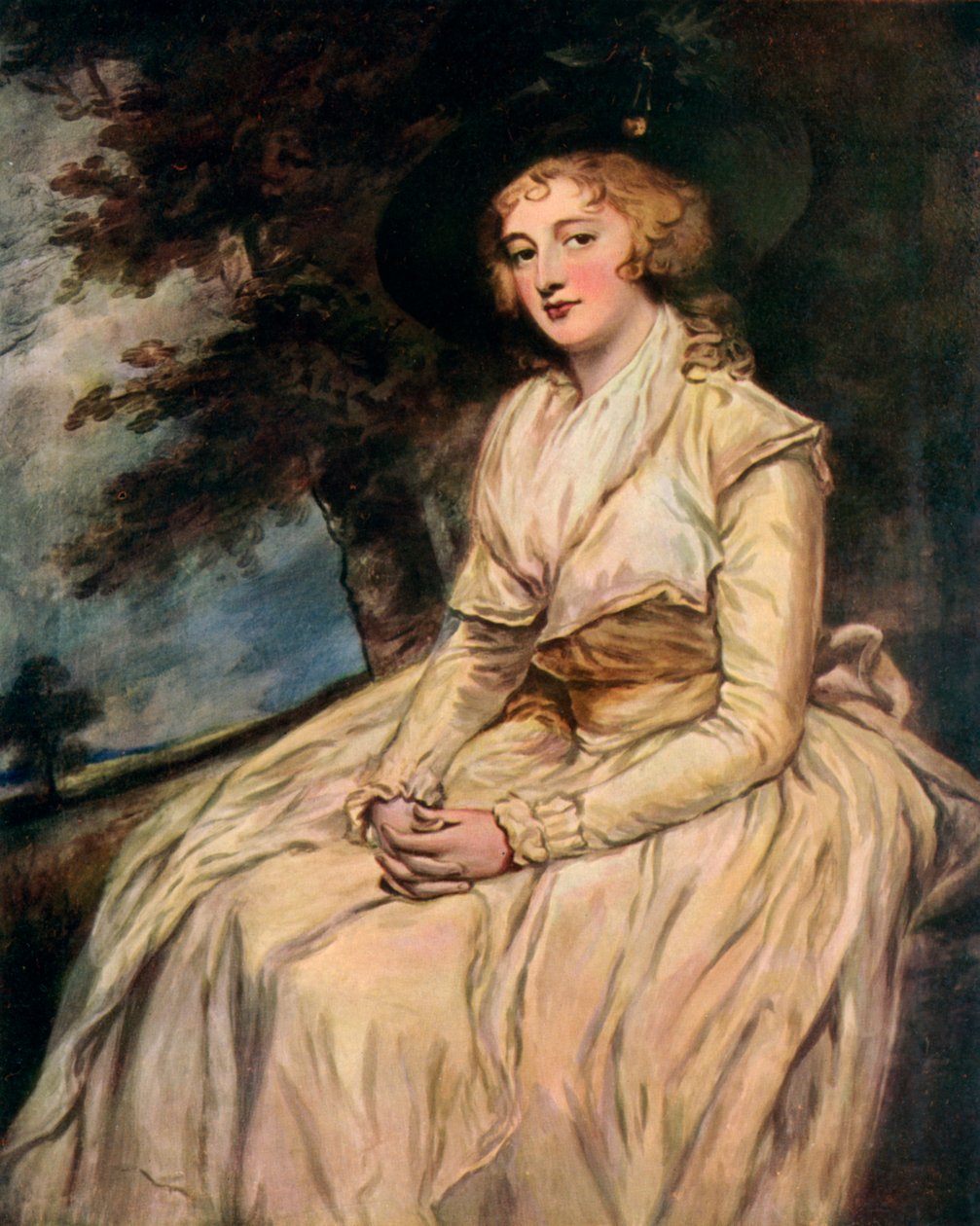 Charlotte, Lady Milnes 1700-talet 1910. av George Romney