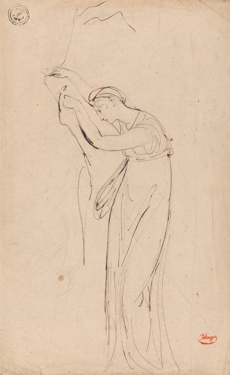 Klassisk nymf av George Romney