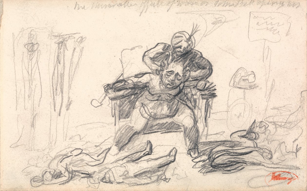 Demonhärskaren och undersåtarna: "Krigets eländiga effekter på John Bull..." av George Romney