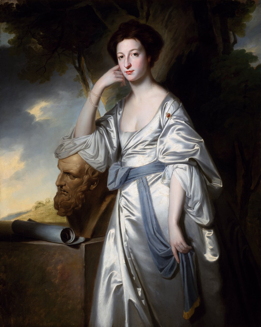Elizabeth, Lady Blunt, ca 1764 av George Romney