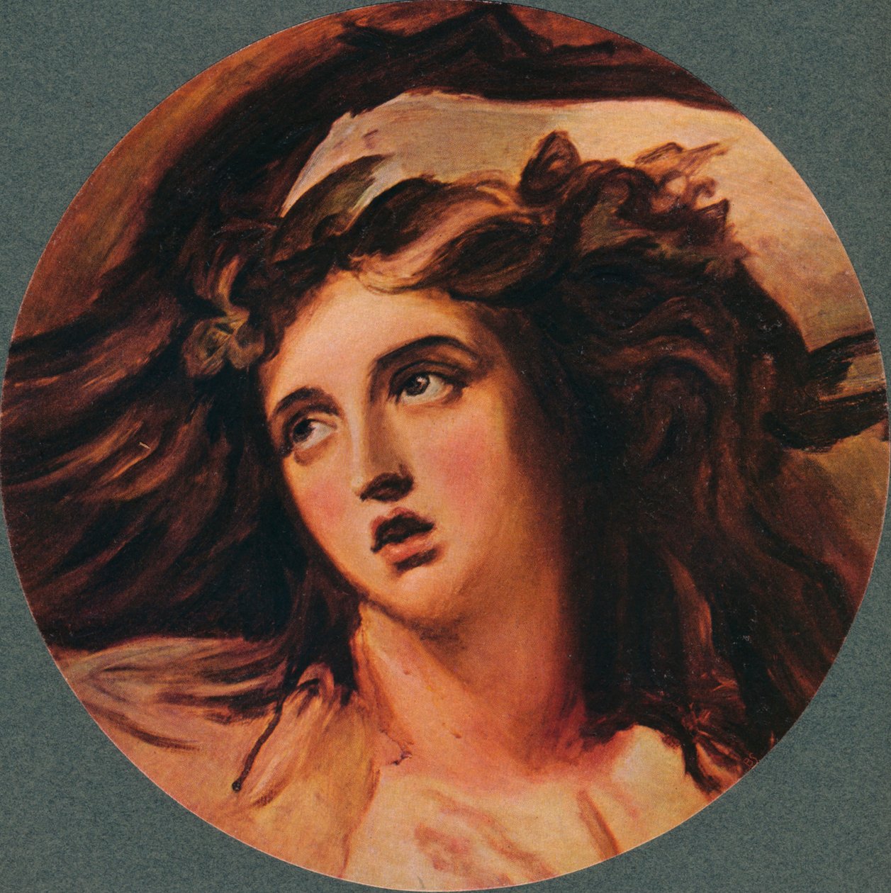 Emma Hart Lady Hamilton, 1700-talet, 1902 av George Romney
