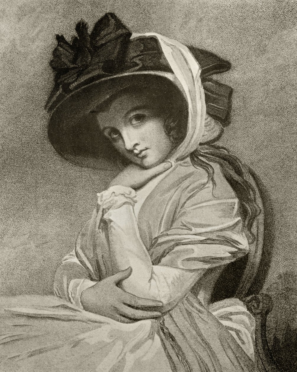 Emma, Lady Hamilton, graverad av John Jones, från 