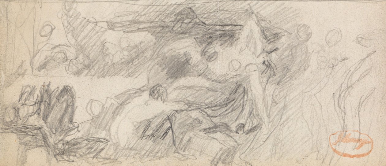 Studie i figurkomposition 26 av George Romney