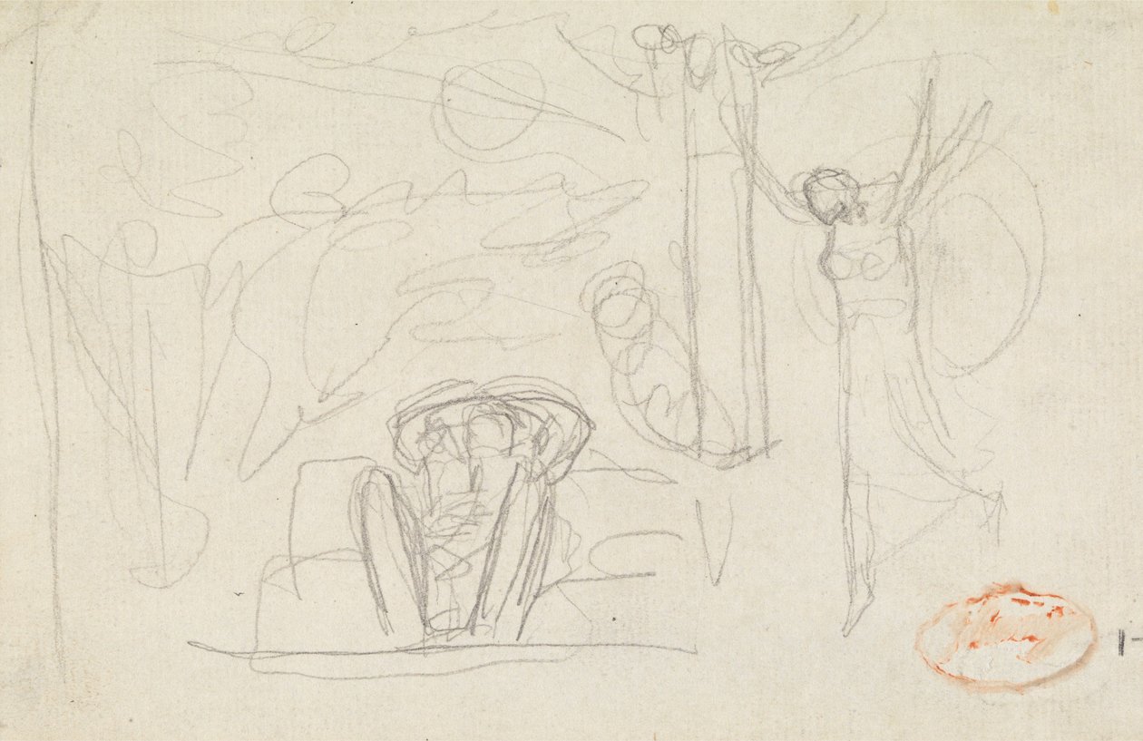 Studie i figurkomposition 38 av George Romney