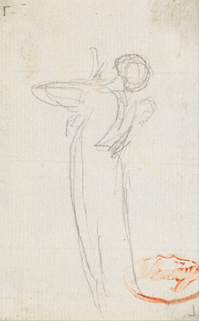 Figur Studie elva av George Romney