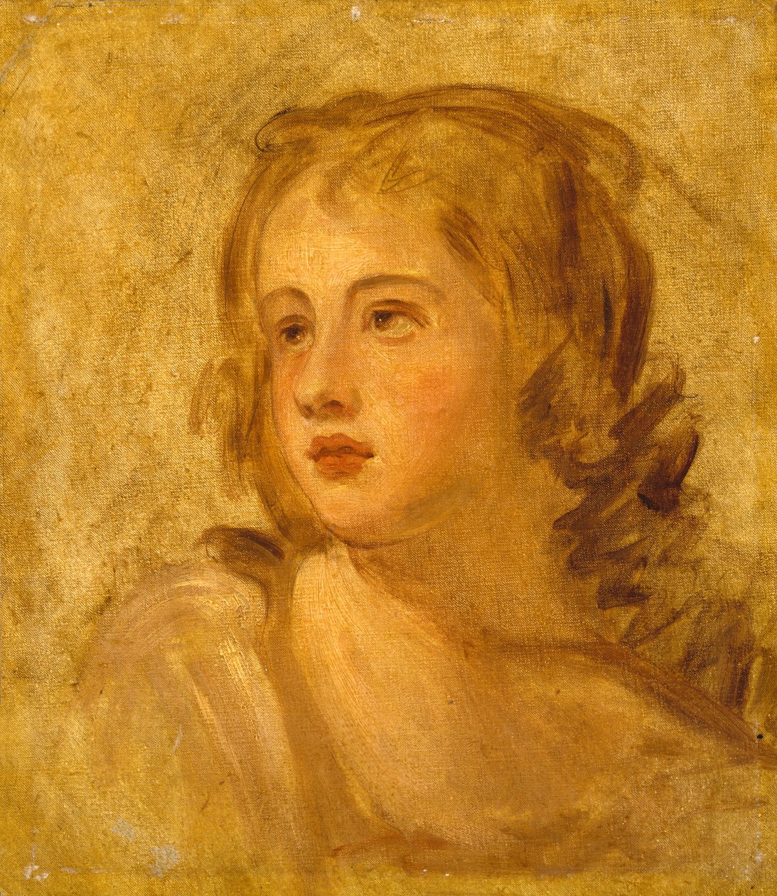 Chef för en kvinna, ca 1782-86 av George Romney