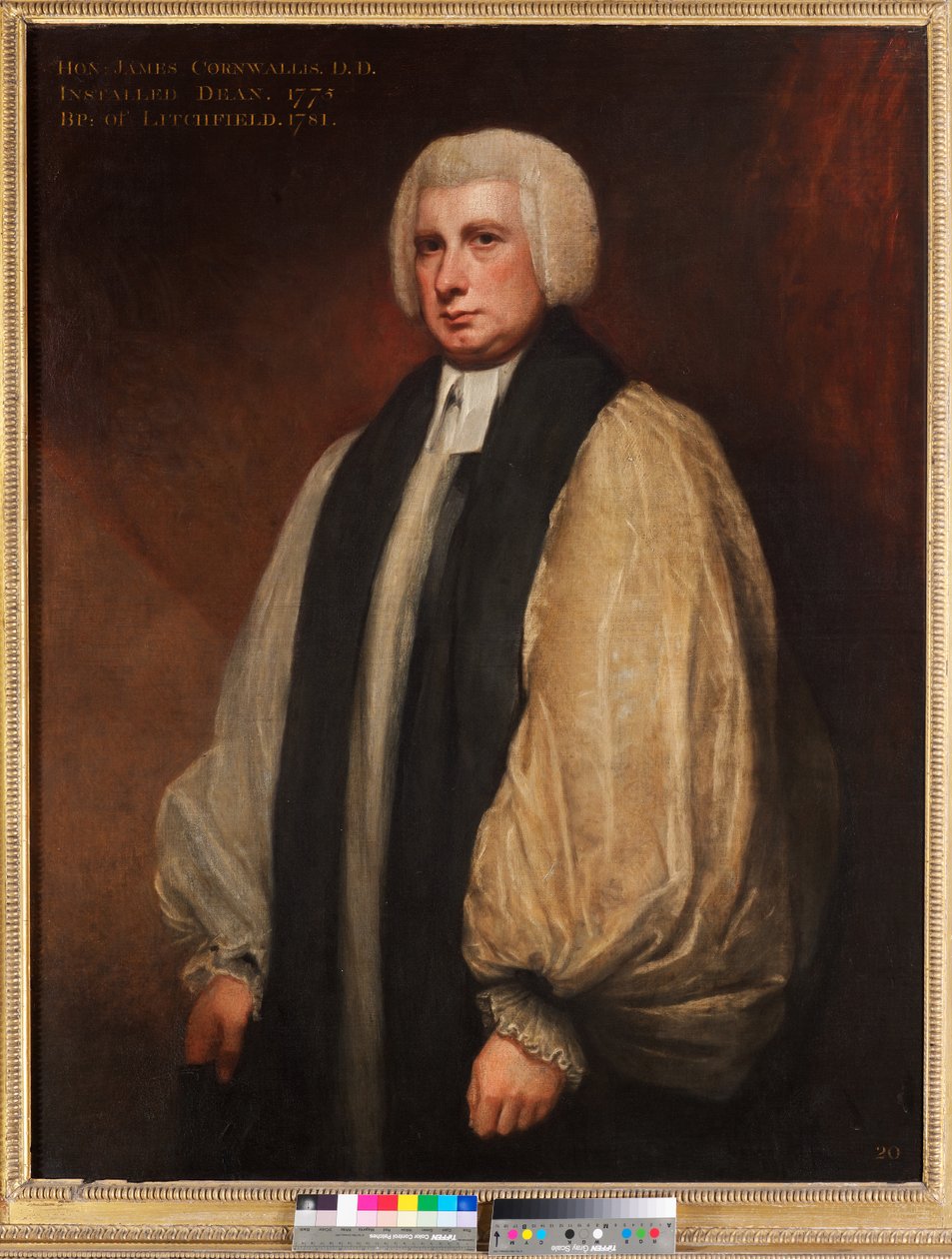 James Cornwallis (dekanus i Canterbury 1775-1781) av George Romney