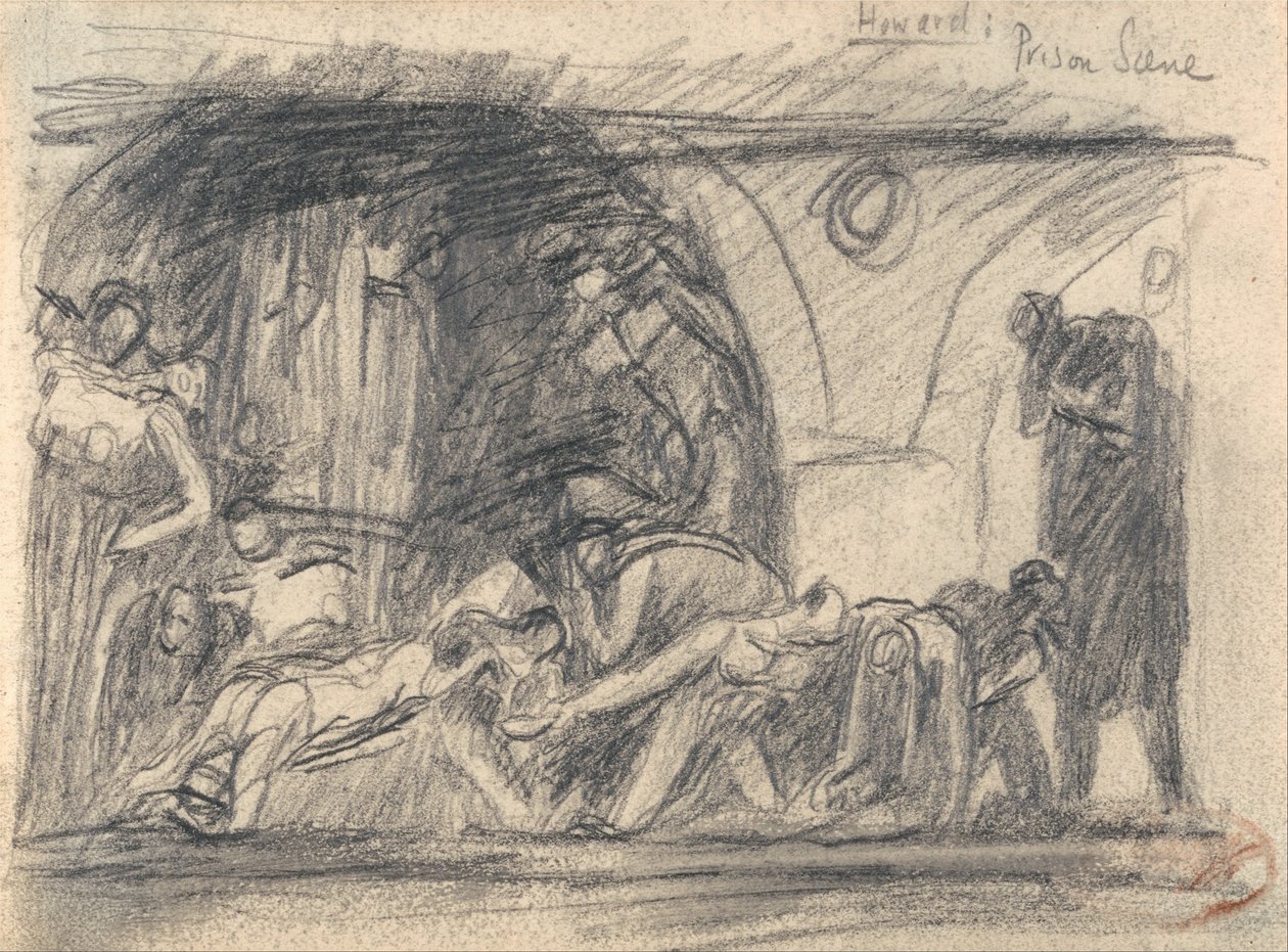 Howard besöker ett fängelse av George Romney
