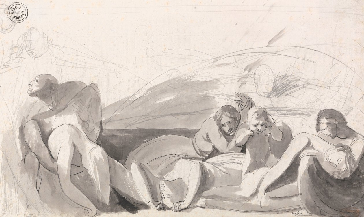 Howard på besök i ett fängelse av George Romney