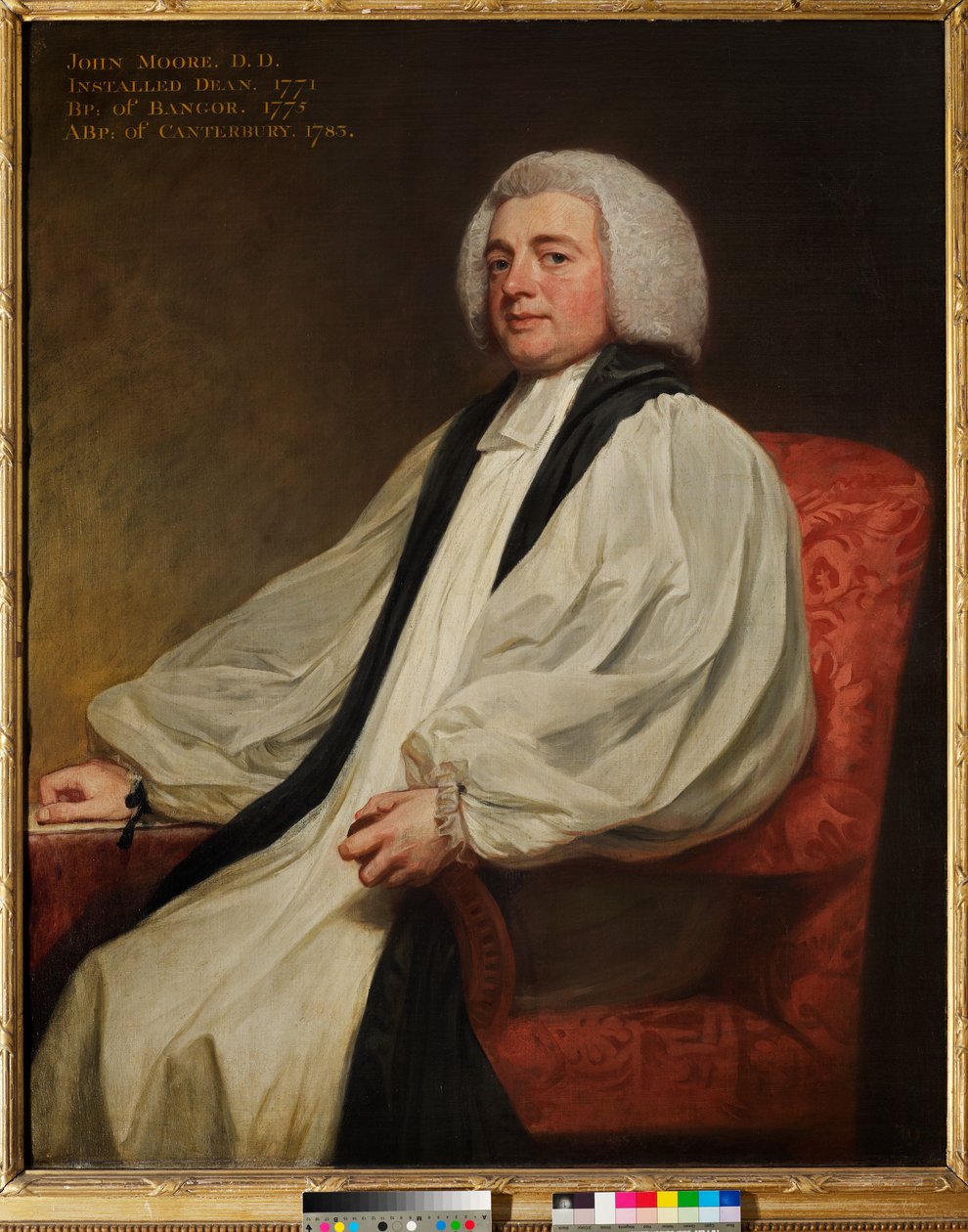 John Moore (dekanus i Canterbury 1771-1775), ca 1780 (oljemålning) av George Romney