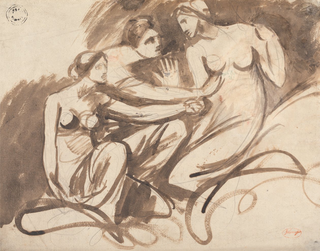 Macbeth: De tre häxorna av George Romney