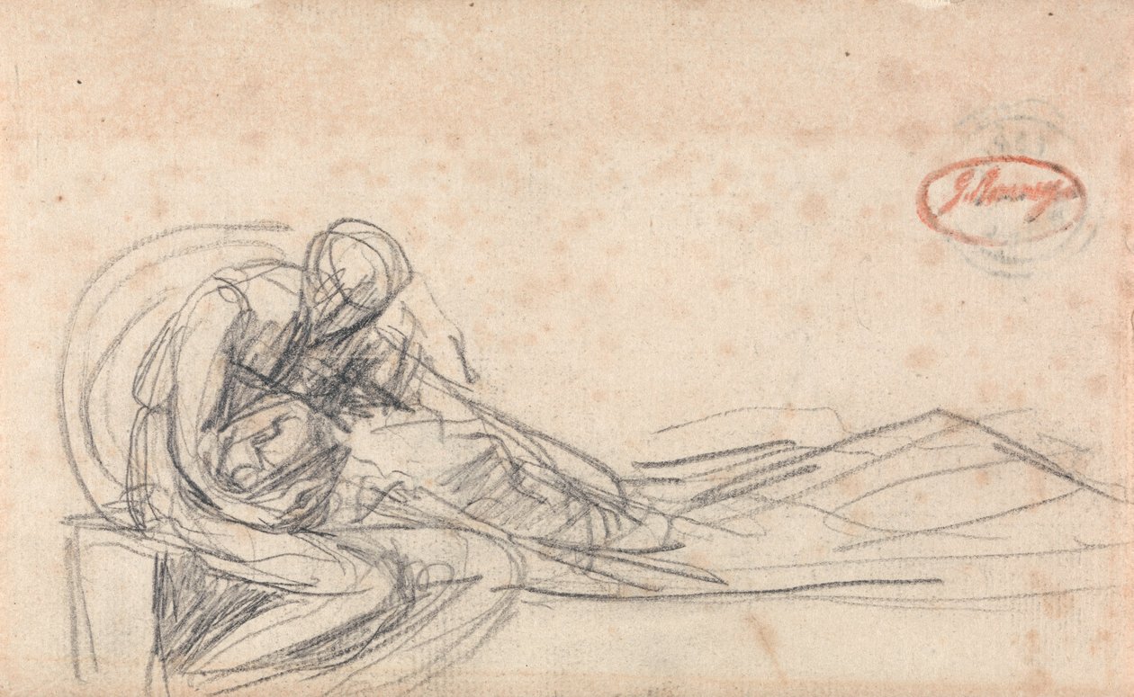 Man som beklagar sig av George Romney