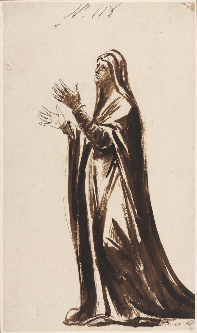 Mater Dolorosa (sörjande mamma) av George Romney