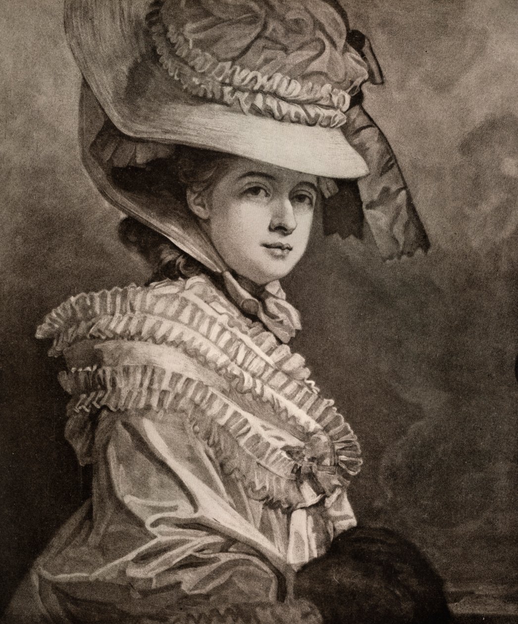 Miss Cumberland, sent 1700-tal, 1912. av George Romney