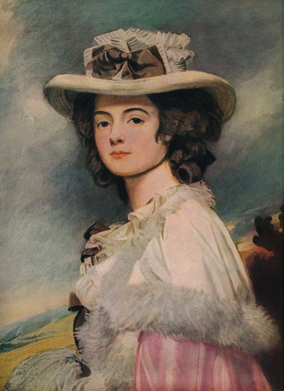 Mrs Davies Davenport, 1782-1784 av George Romney