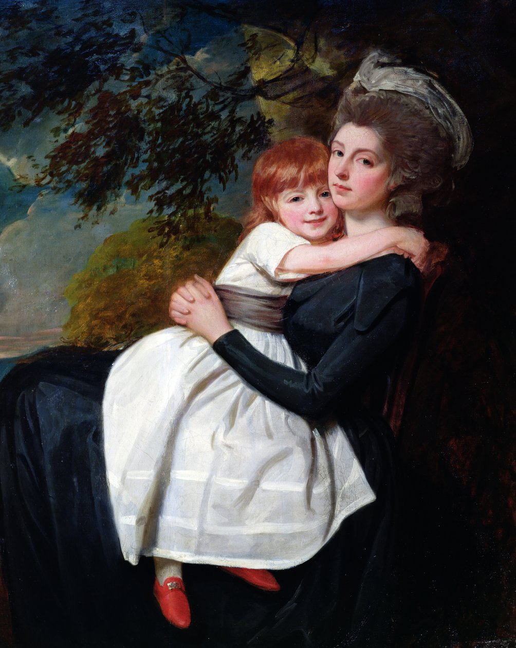 Mrs Stratford Canning av George Romney