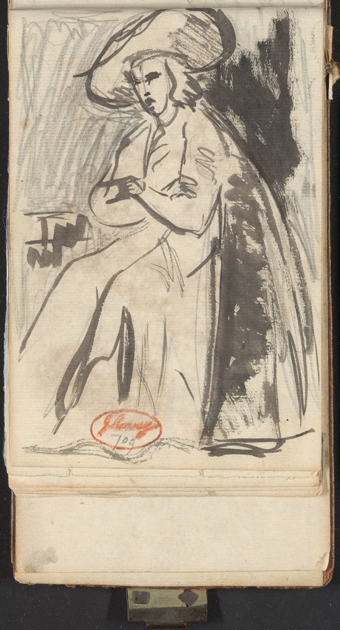 Två figurer av George Romney