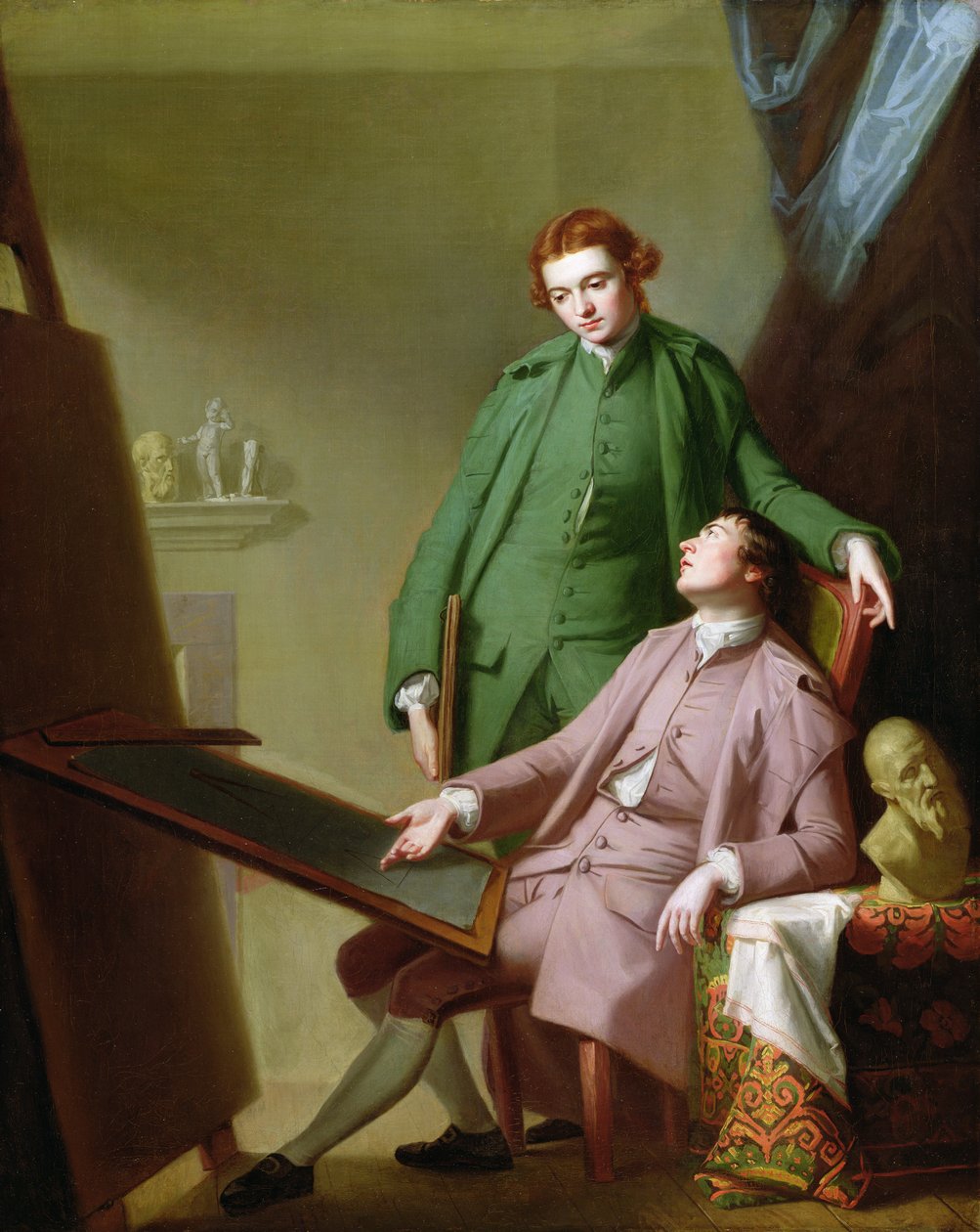 Peter och James Romney av George Romney