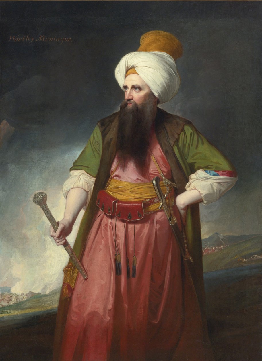 Porträtt av Edward Wortley Montagu 1713-1776 av George Romney