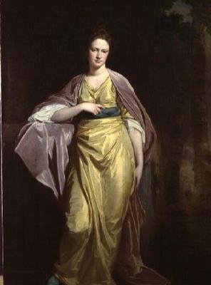 Porträtt av fru Ellen Morewood av George Romney