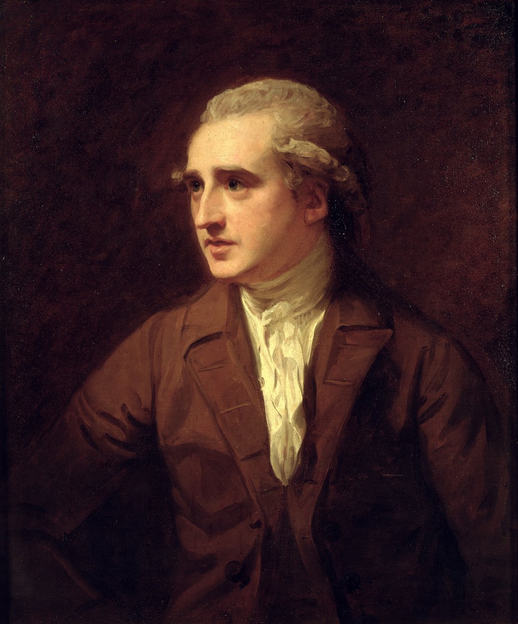 Porträtt av Hon. Charles Francis Greville av George Romney