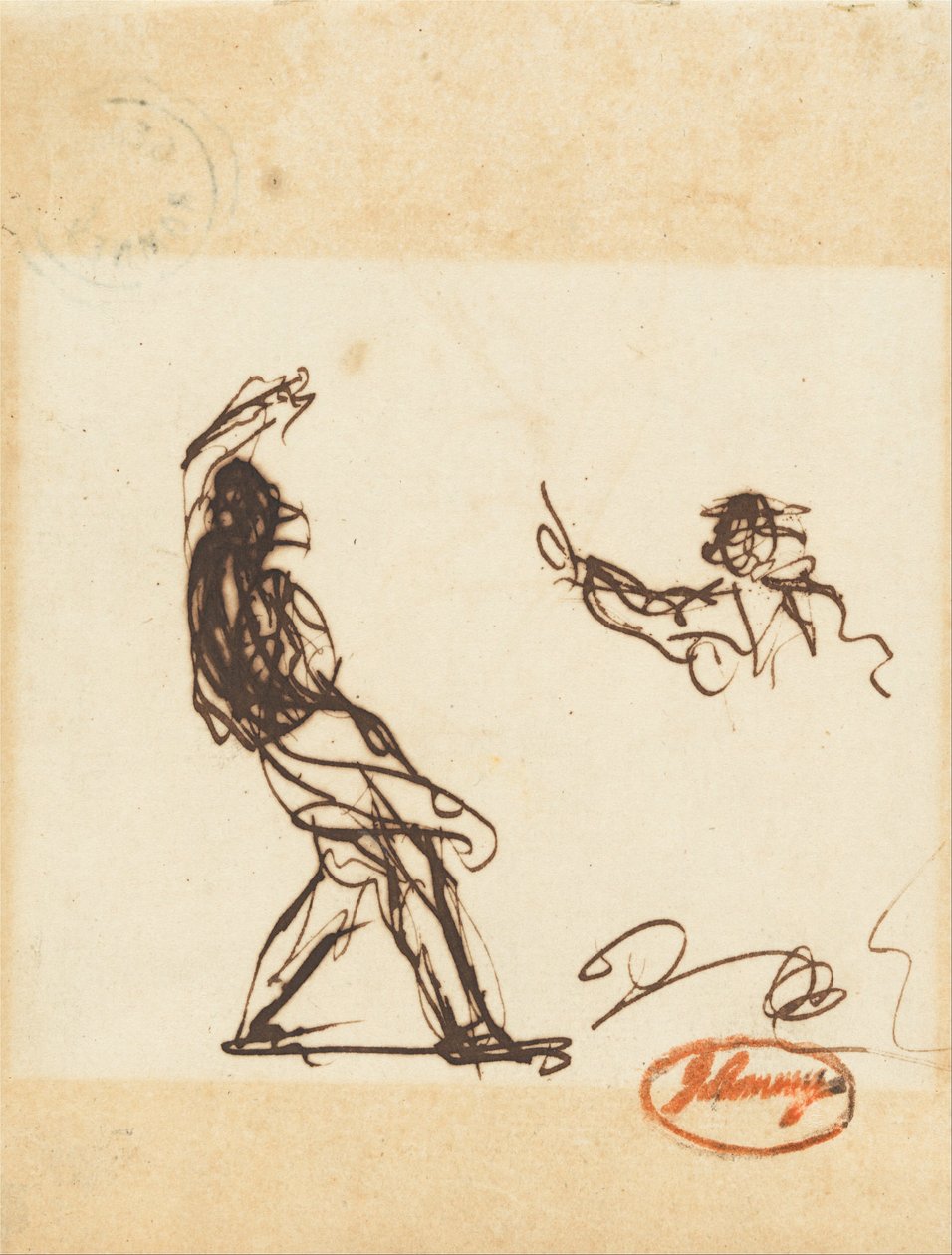Möjligen härkomst av Odin eller Bolingbroke och Apparition av George Romney