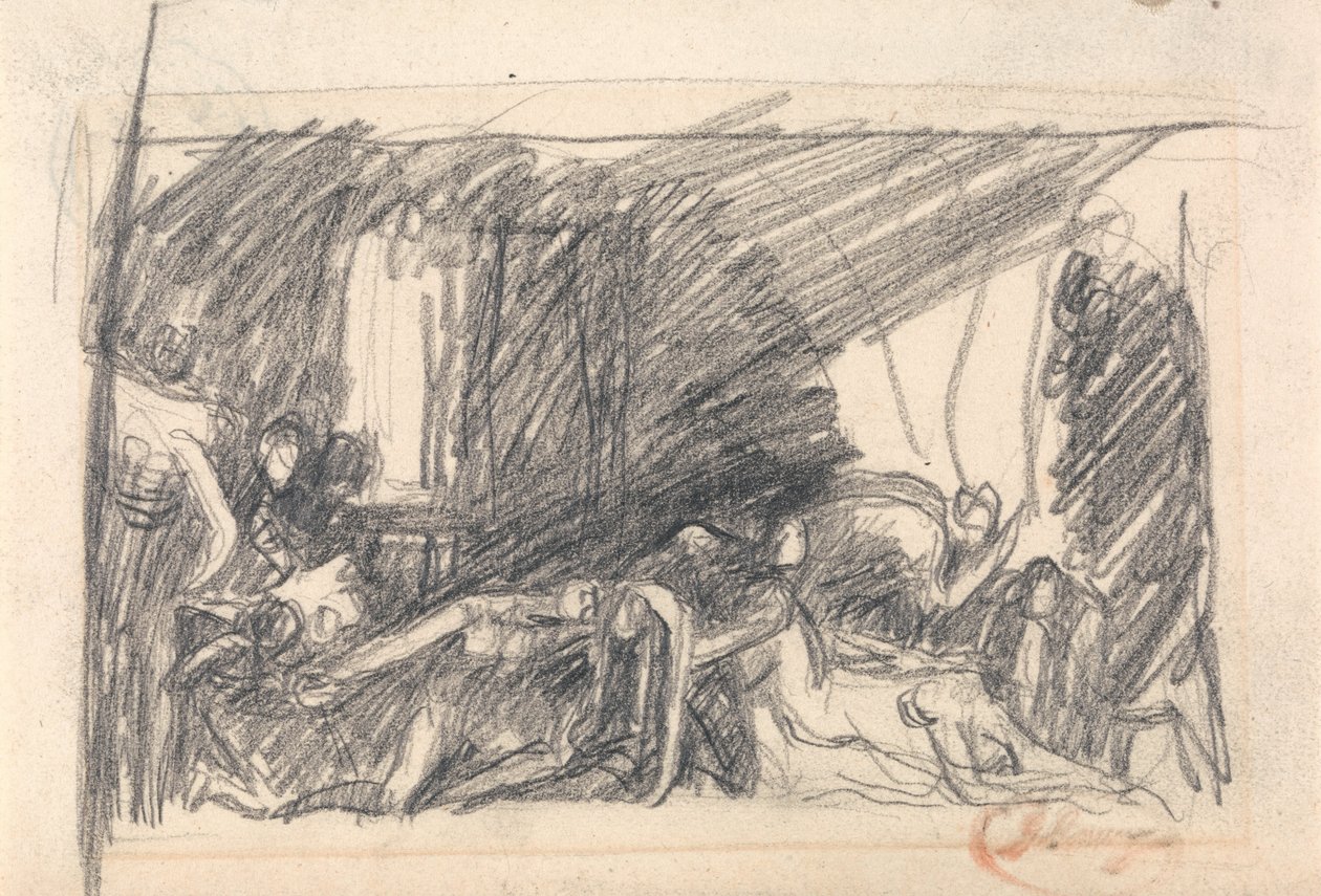Fängelsescen av George Romney