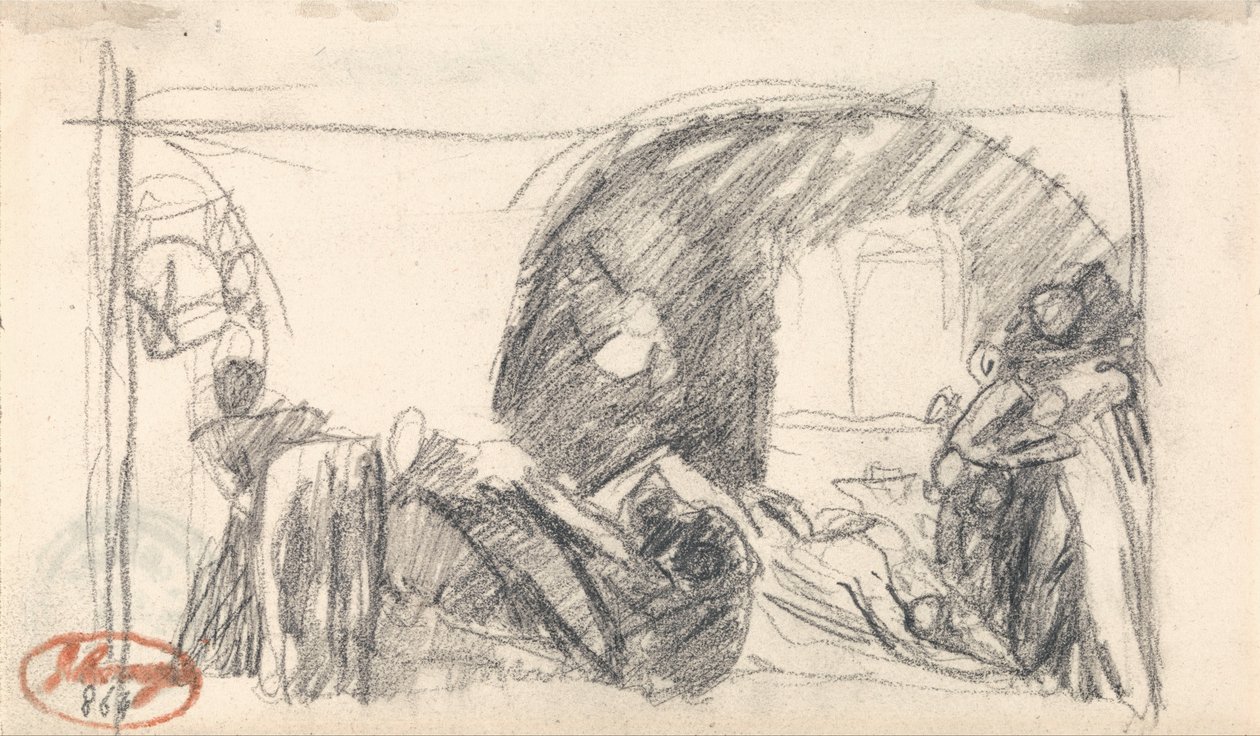 Fängelsescen av George Romney