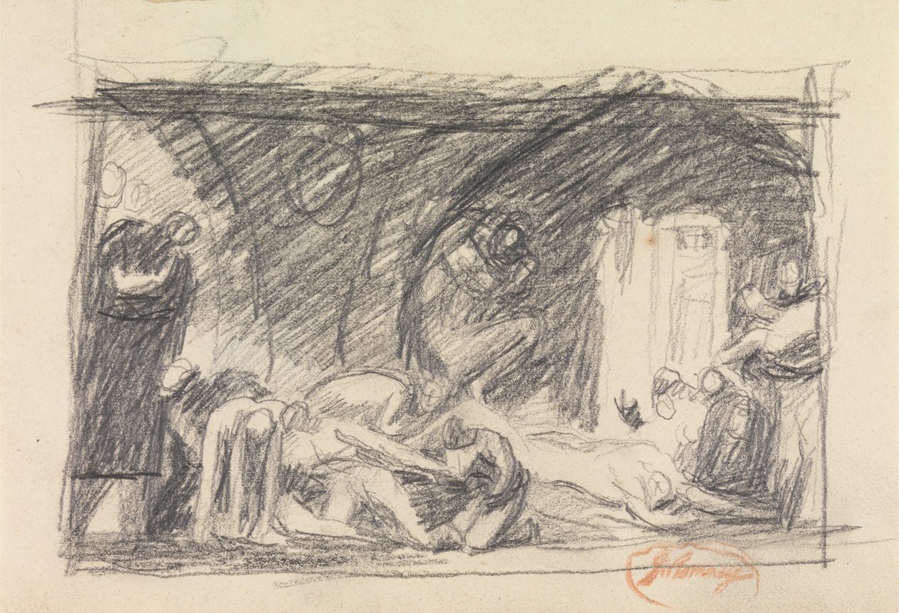 Fängelsescen av George Romney