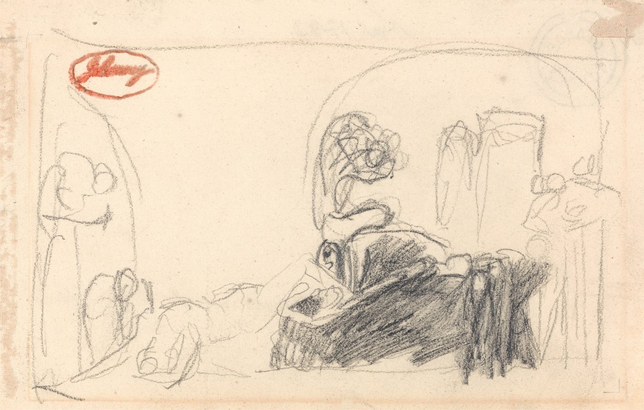 Fängelsescen av George Romney