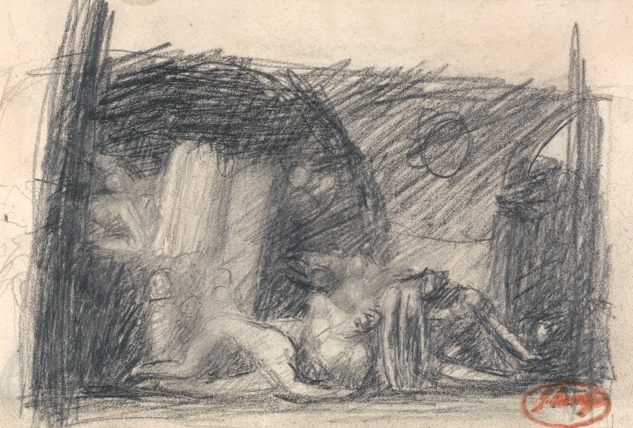 Fängelsescen av George Romney