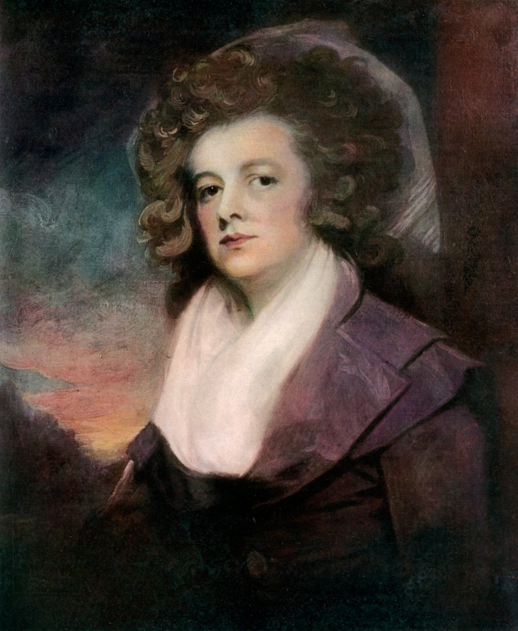 Renira De Tuyll, hustru till kapten John Albert Bentinck, sent 1700-tal 1910. av George Romney