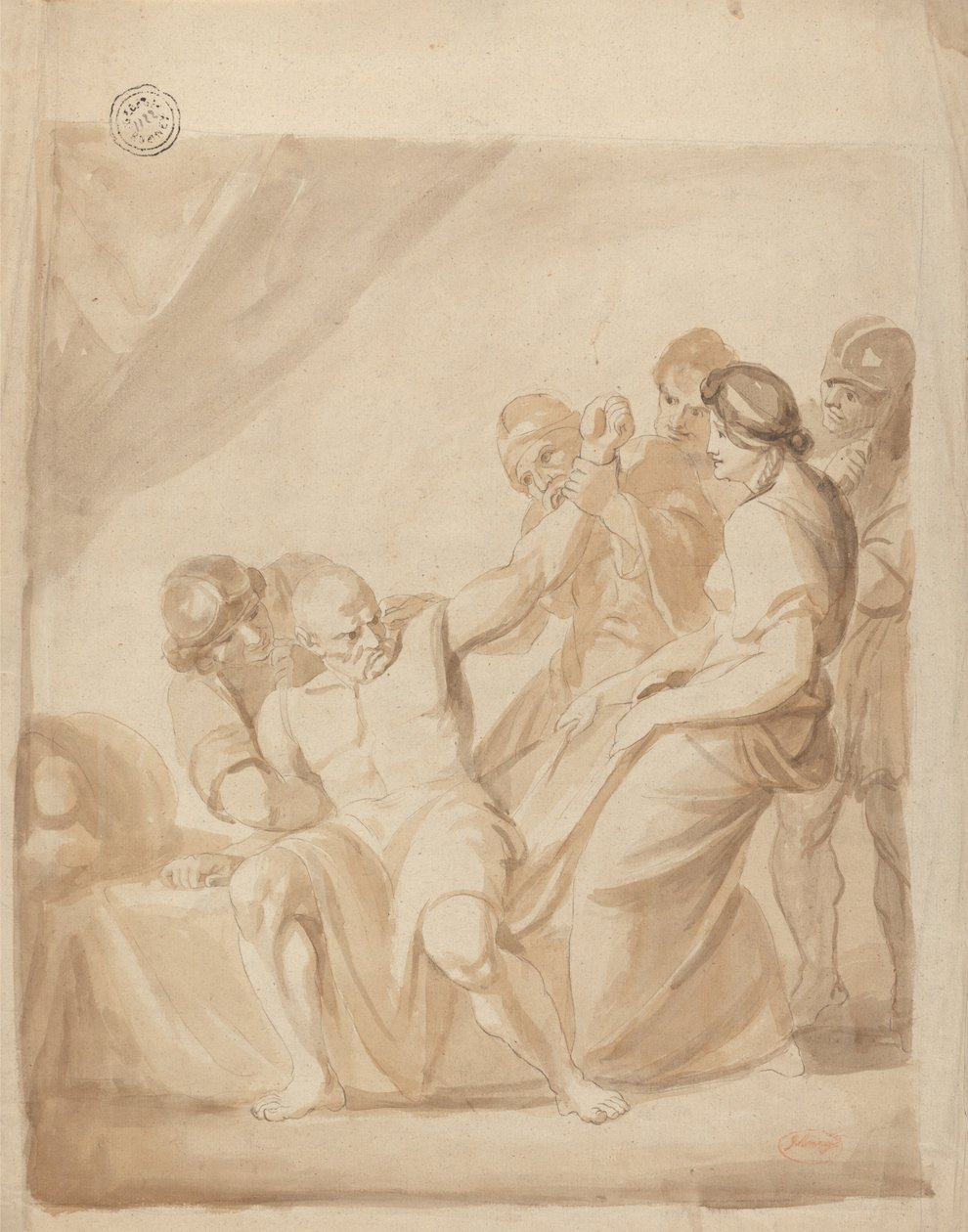 Samson överväldigad av George Romney
